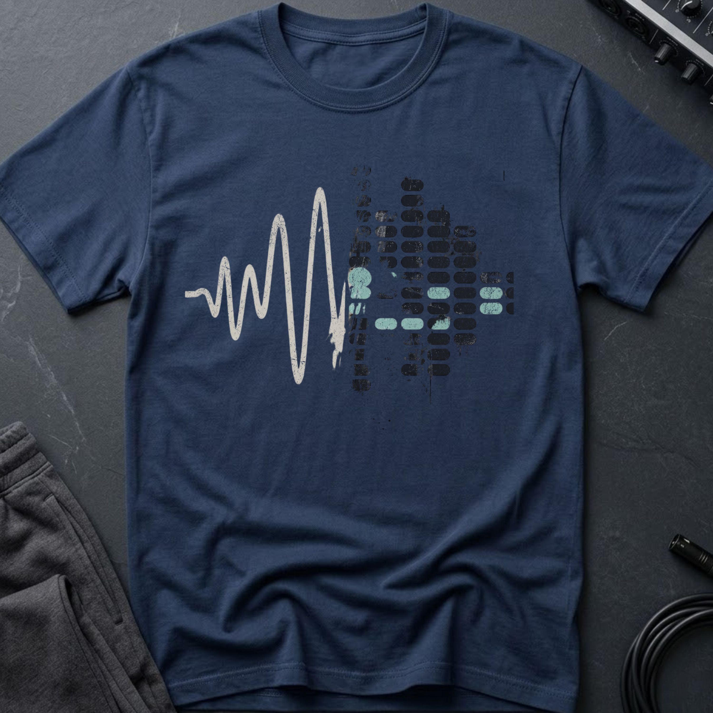 Morphing Audio Wave T-Shirt
