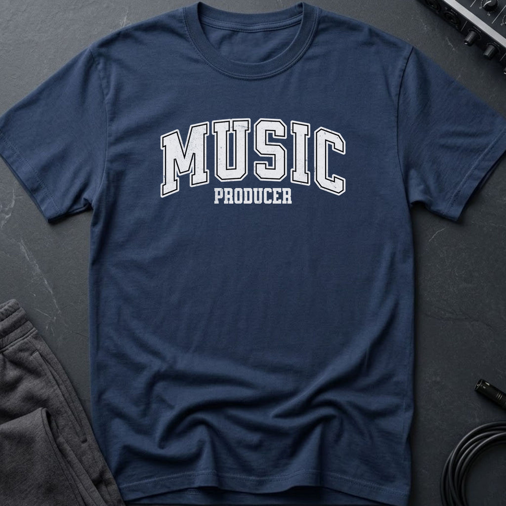 Music Producer Varsity T-Shirt