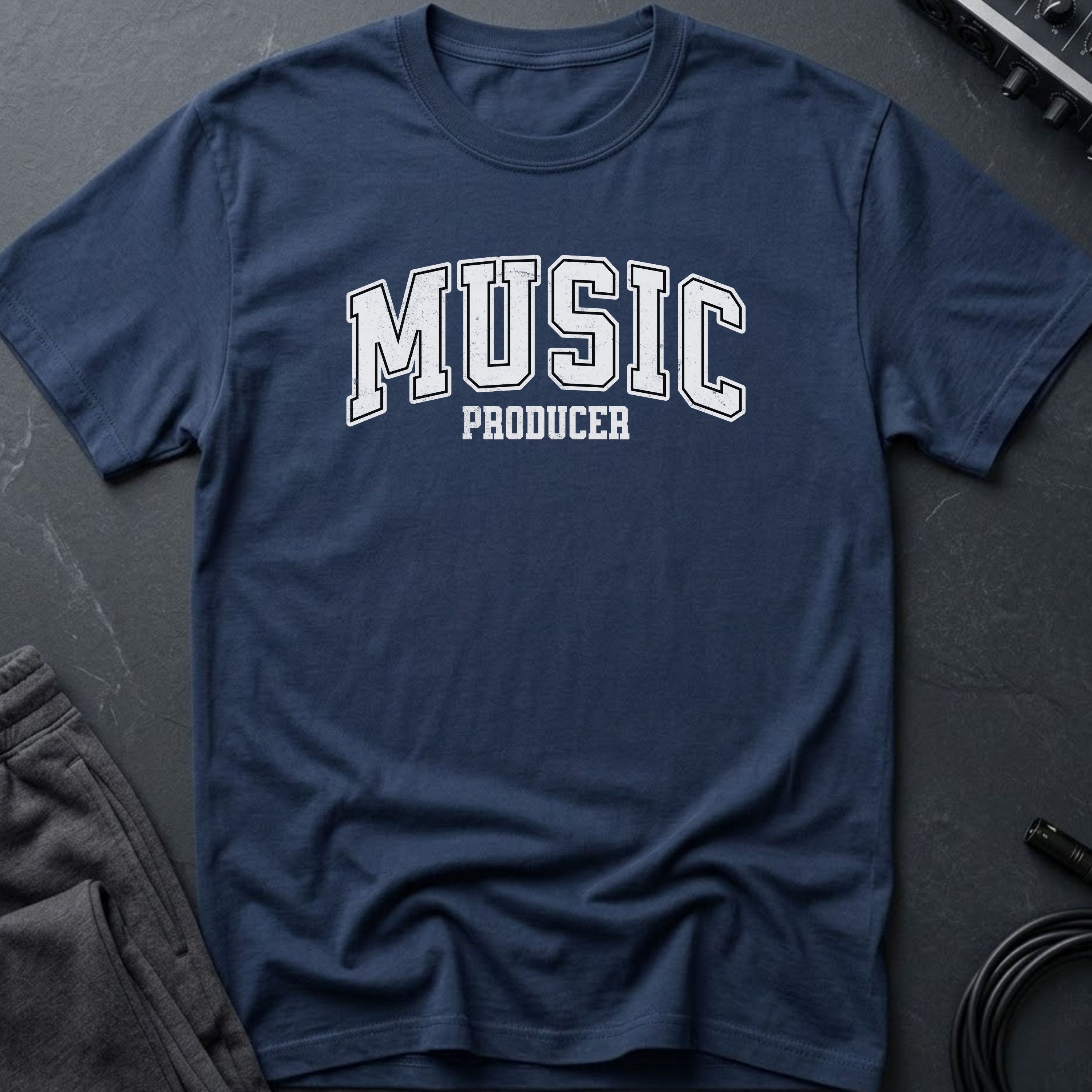 Music Producer Varsity T-Shirt