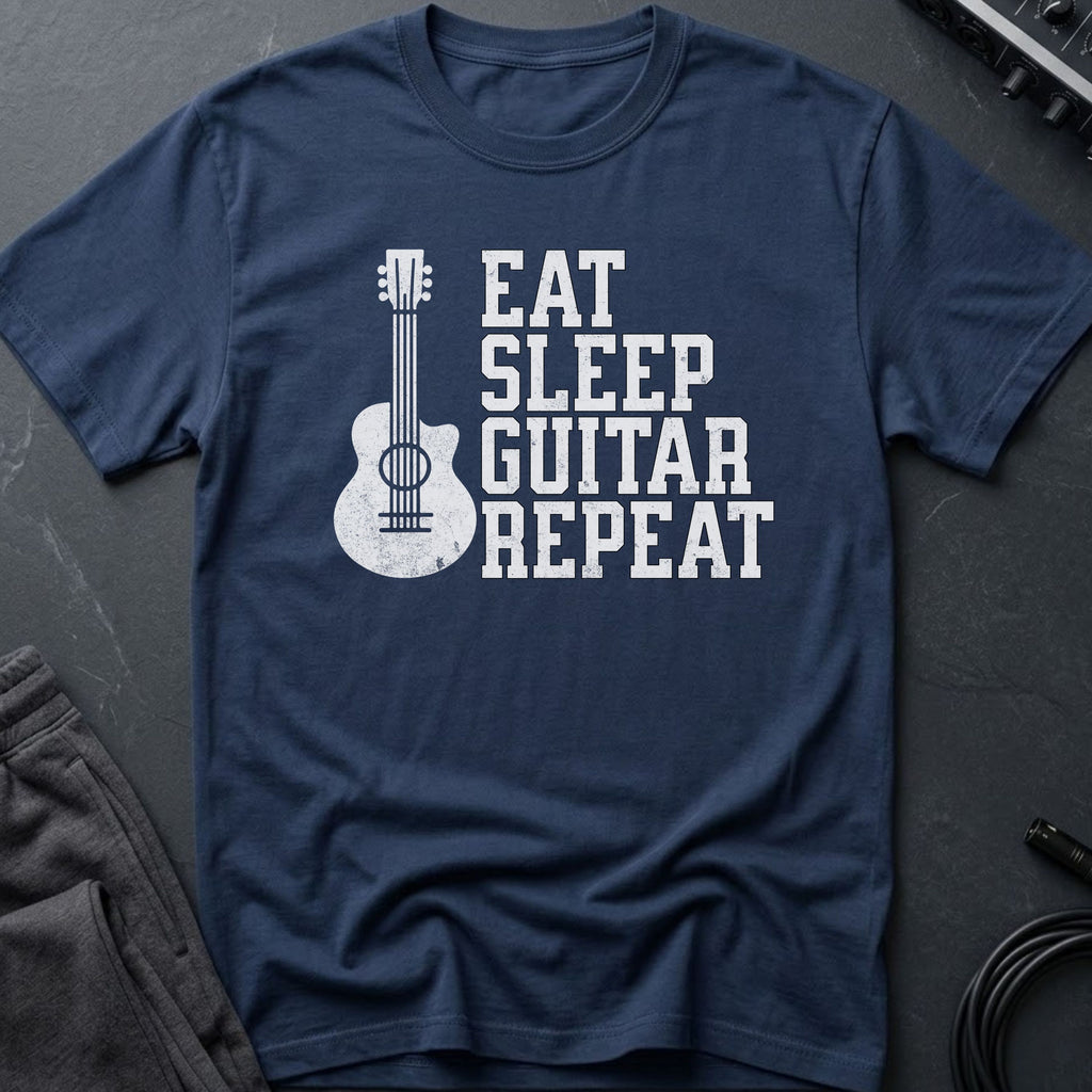 Eat, Sleep, Guitar, Repeat T-Shirt