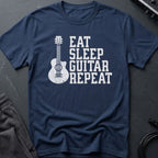 Eat, Sleep, Guitar, Repeat T-Shirt