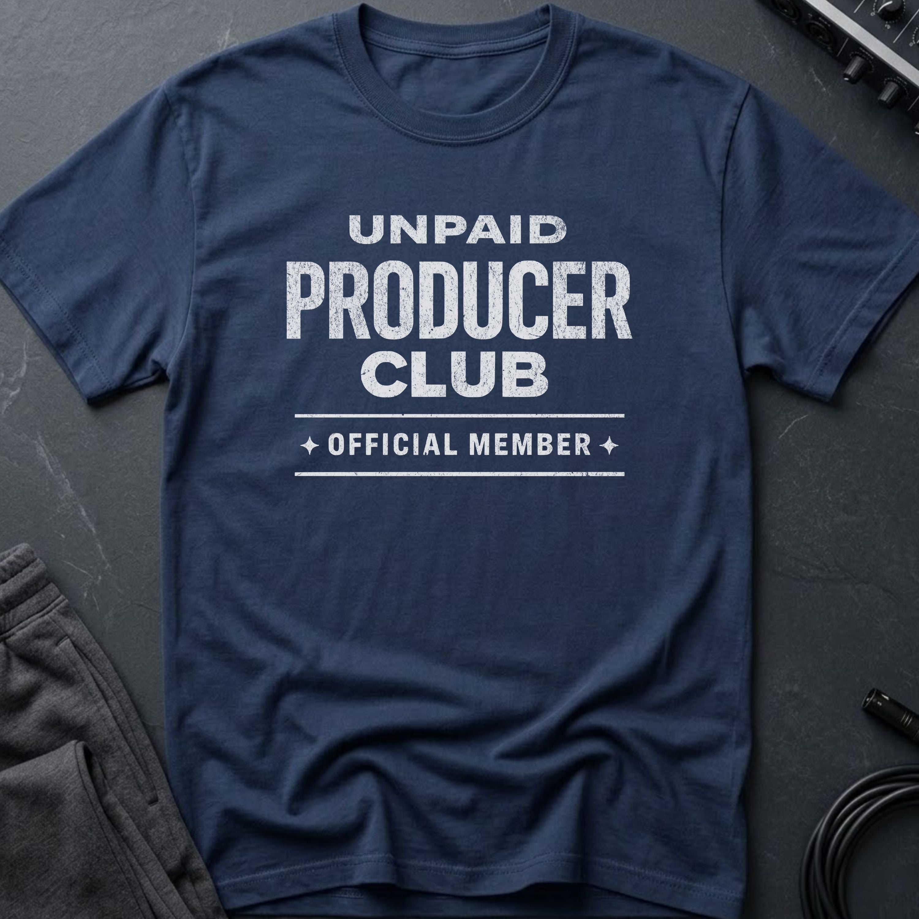 Unpaid Producer Club Official Member T-Shirt