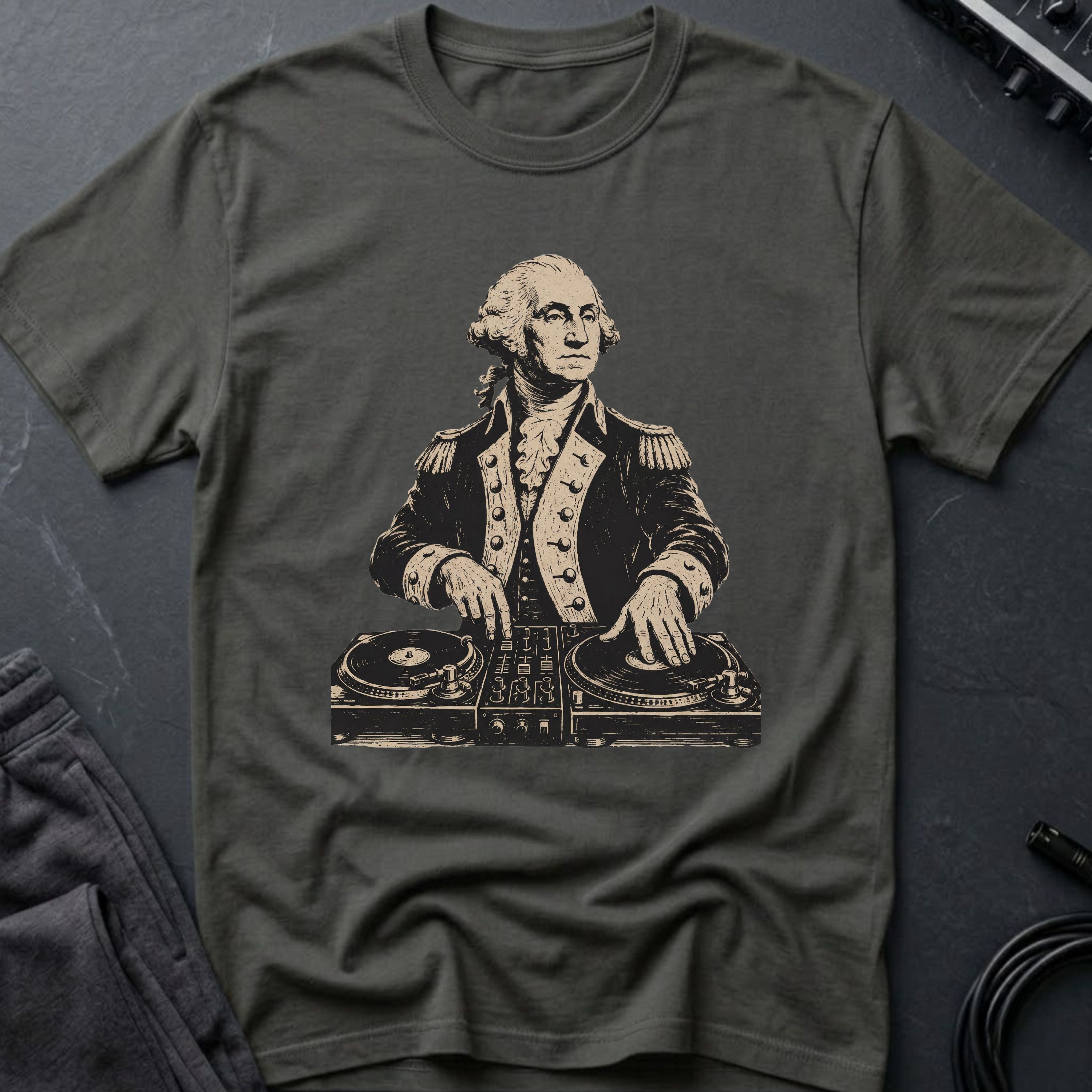 George Washington DJ T-Shirt