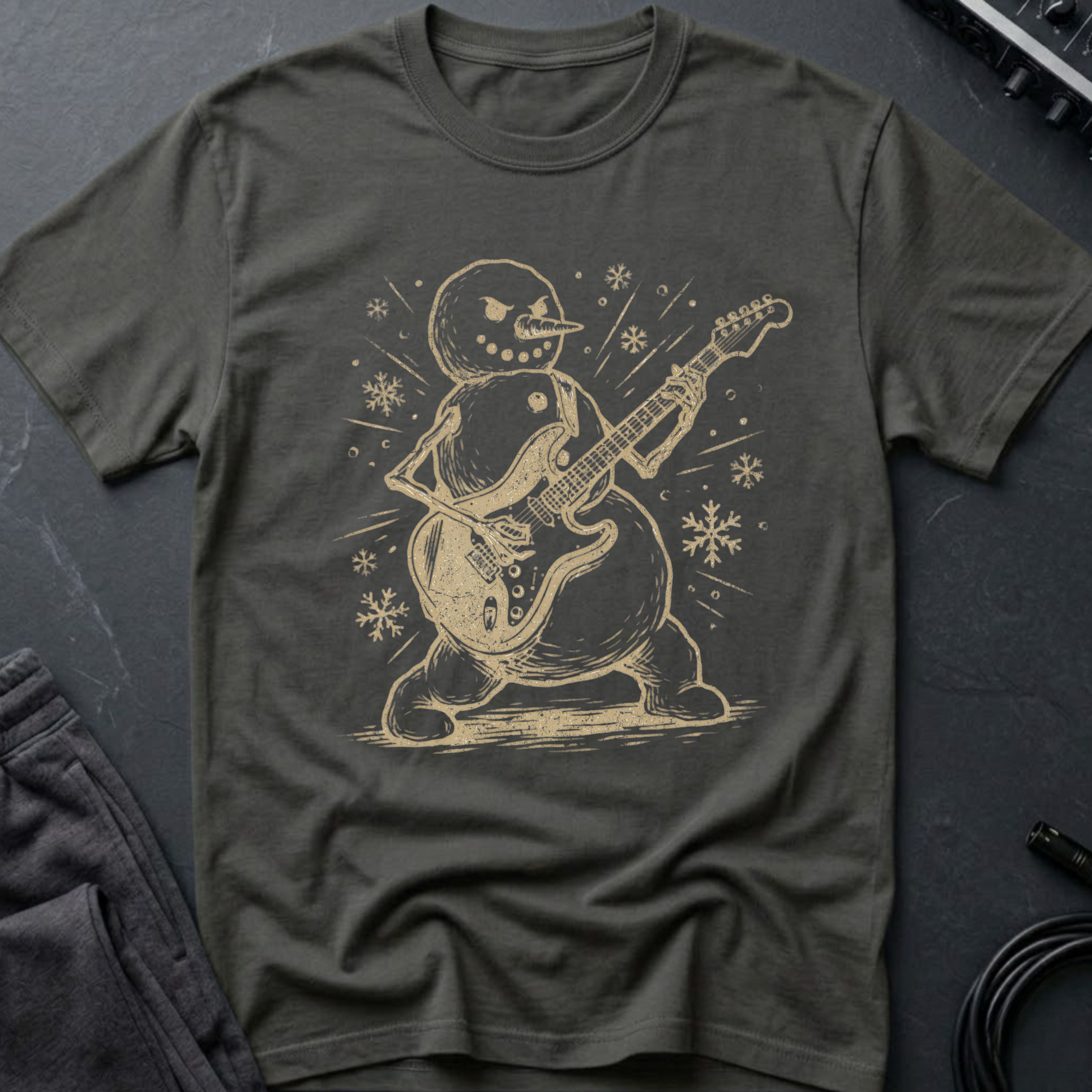 Snowman Shredder T-Shirt
