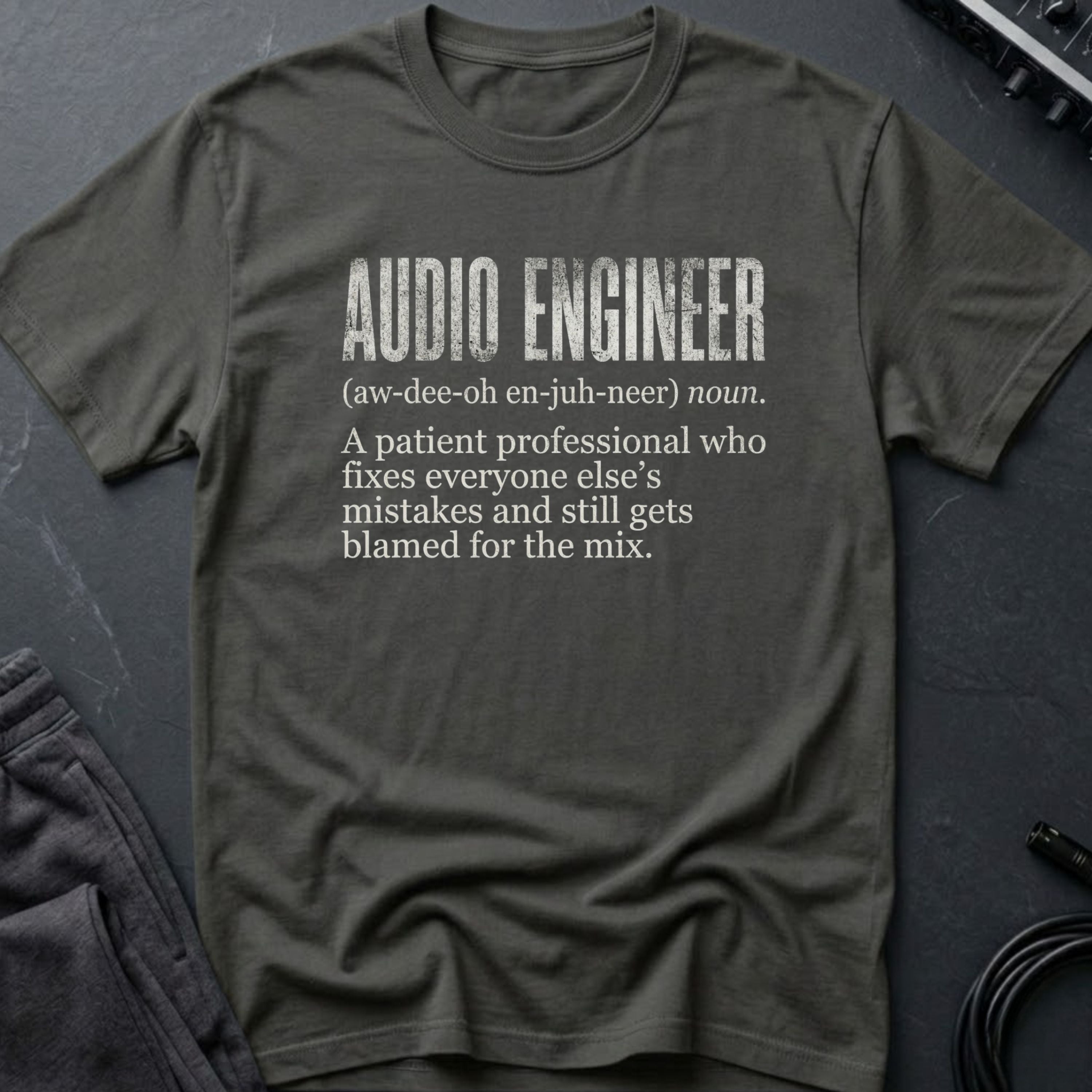 Audio Engineer Definition T-Shirt