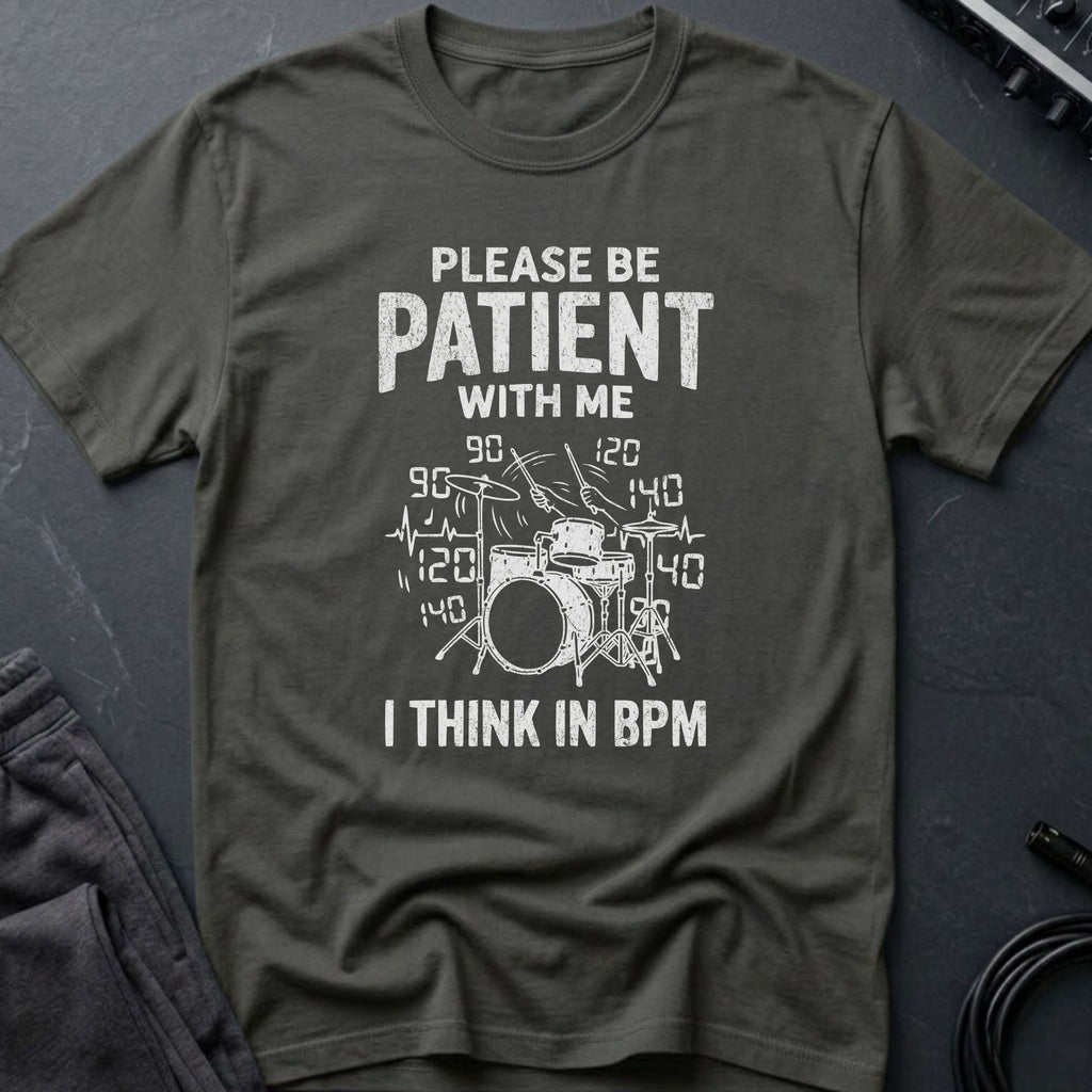 Funny Drummer BPM T-Shirt
