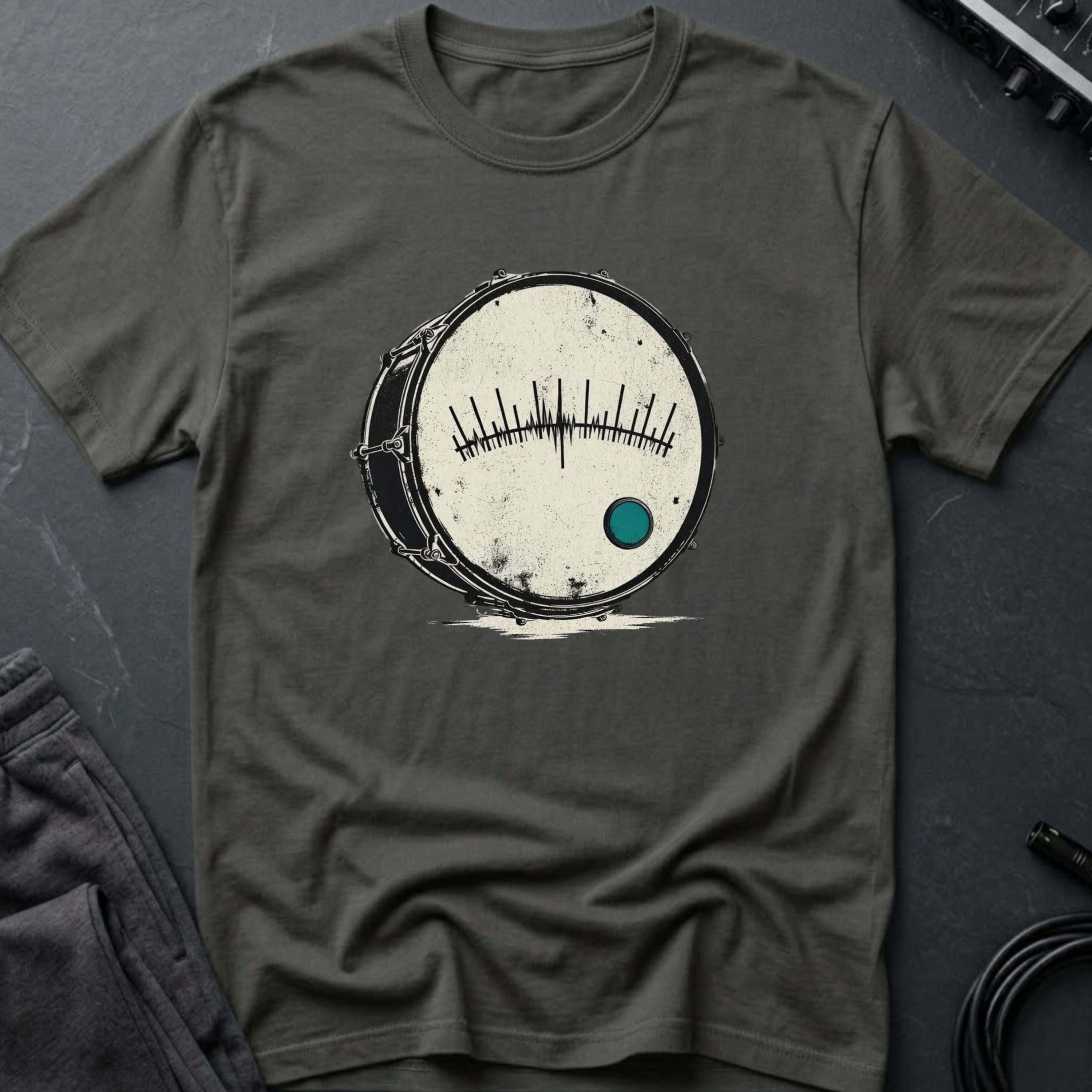 Abstract Kick Drum T-Shirt