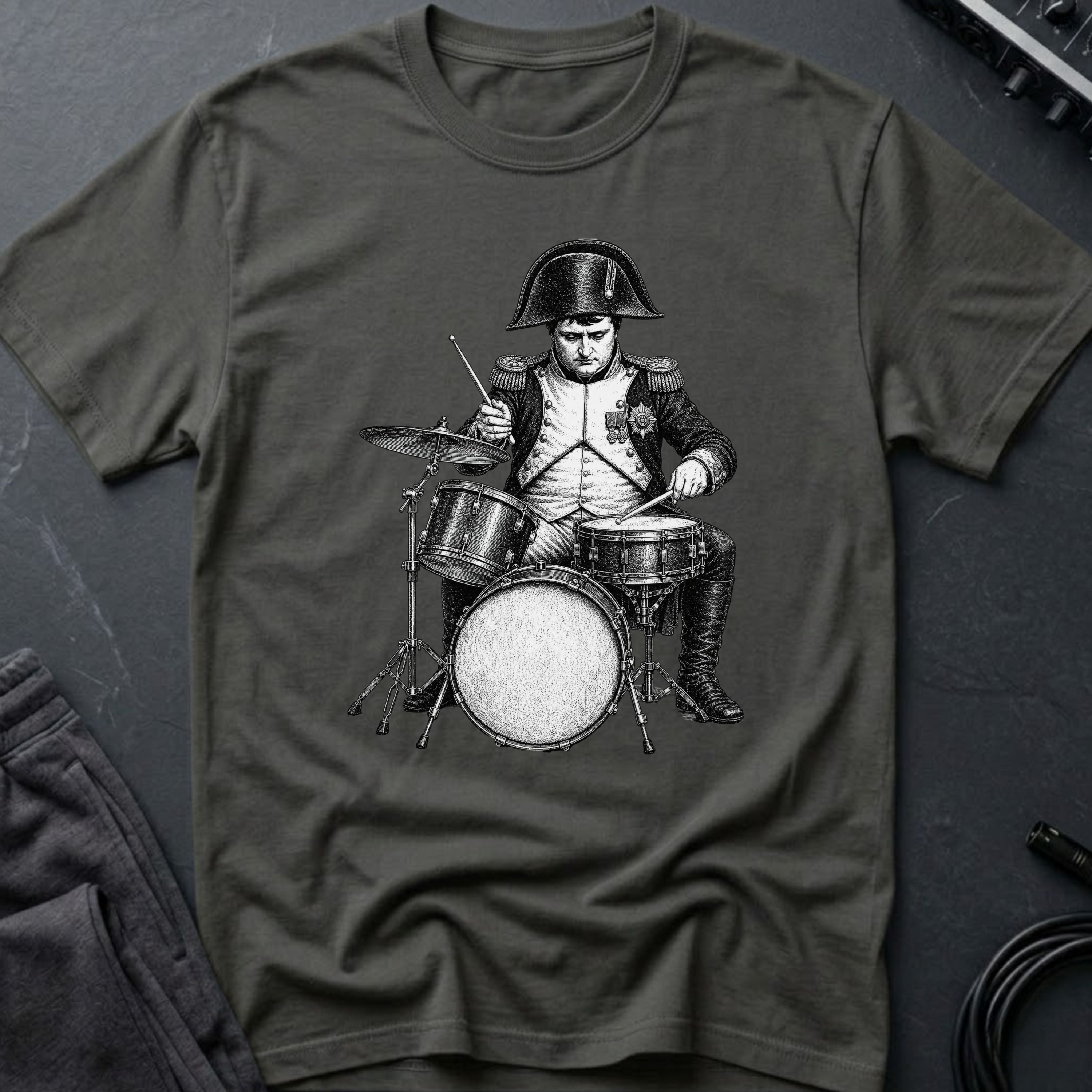 Napoleon On Drums T-Shirt