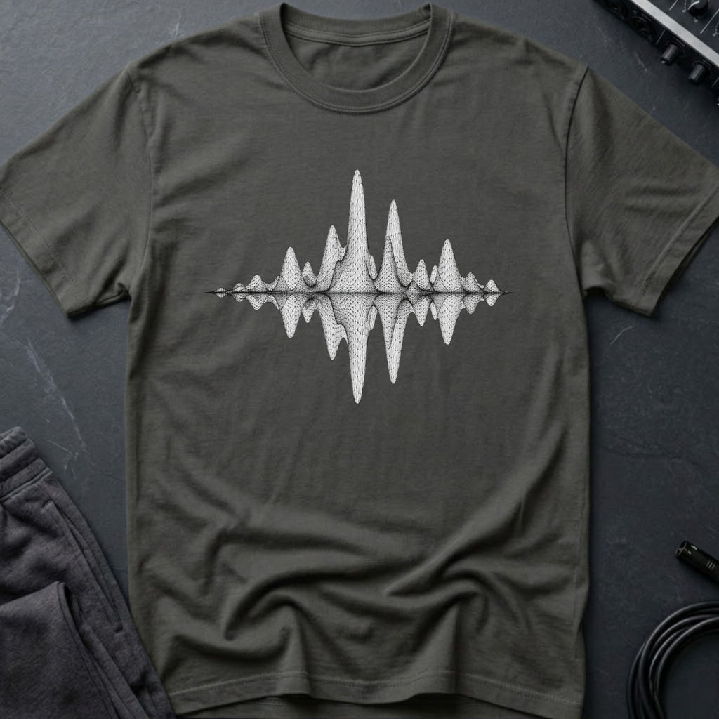 3D Soundwave T-Shirt