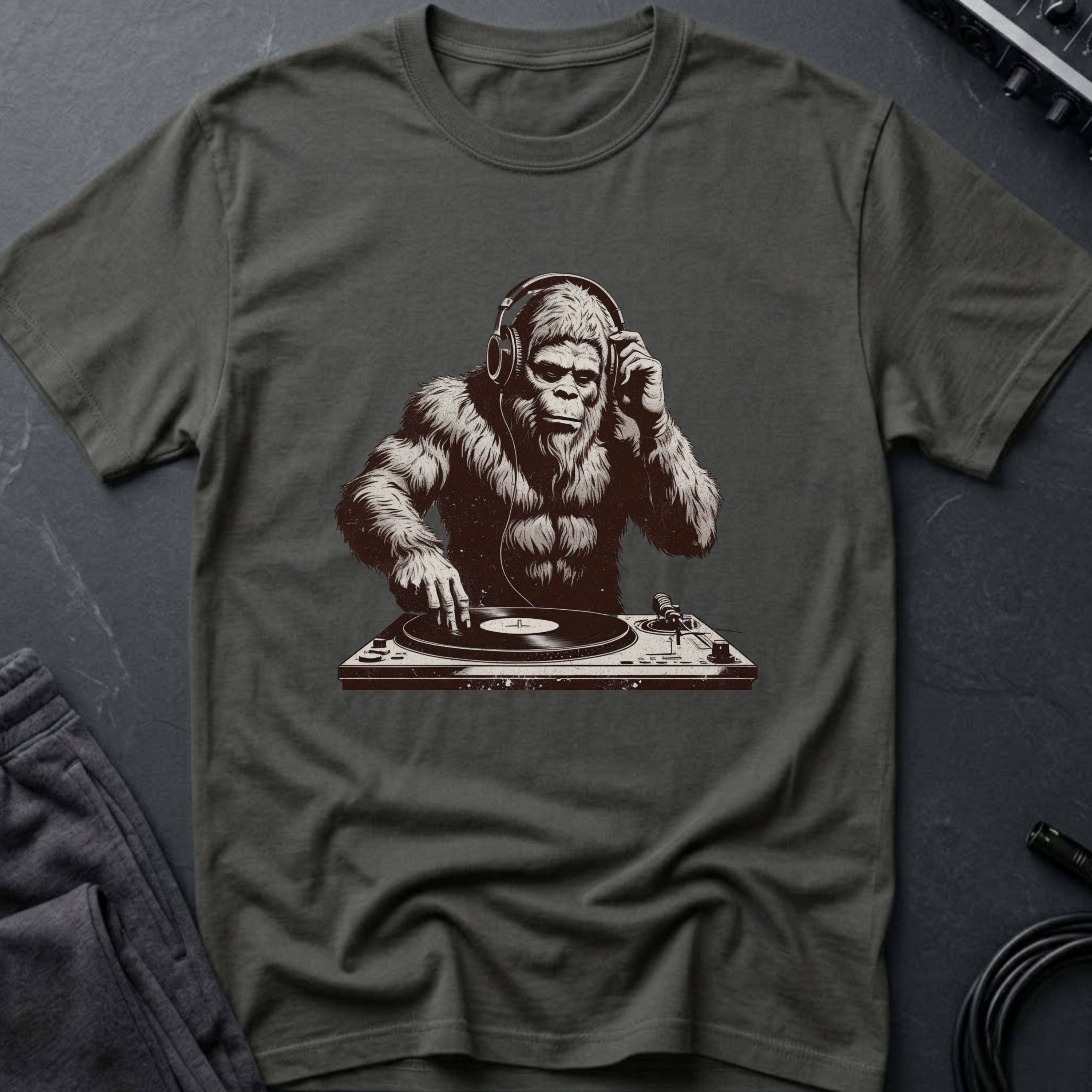 Sasquatch DJ T-Shirt