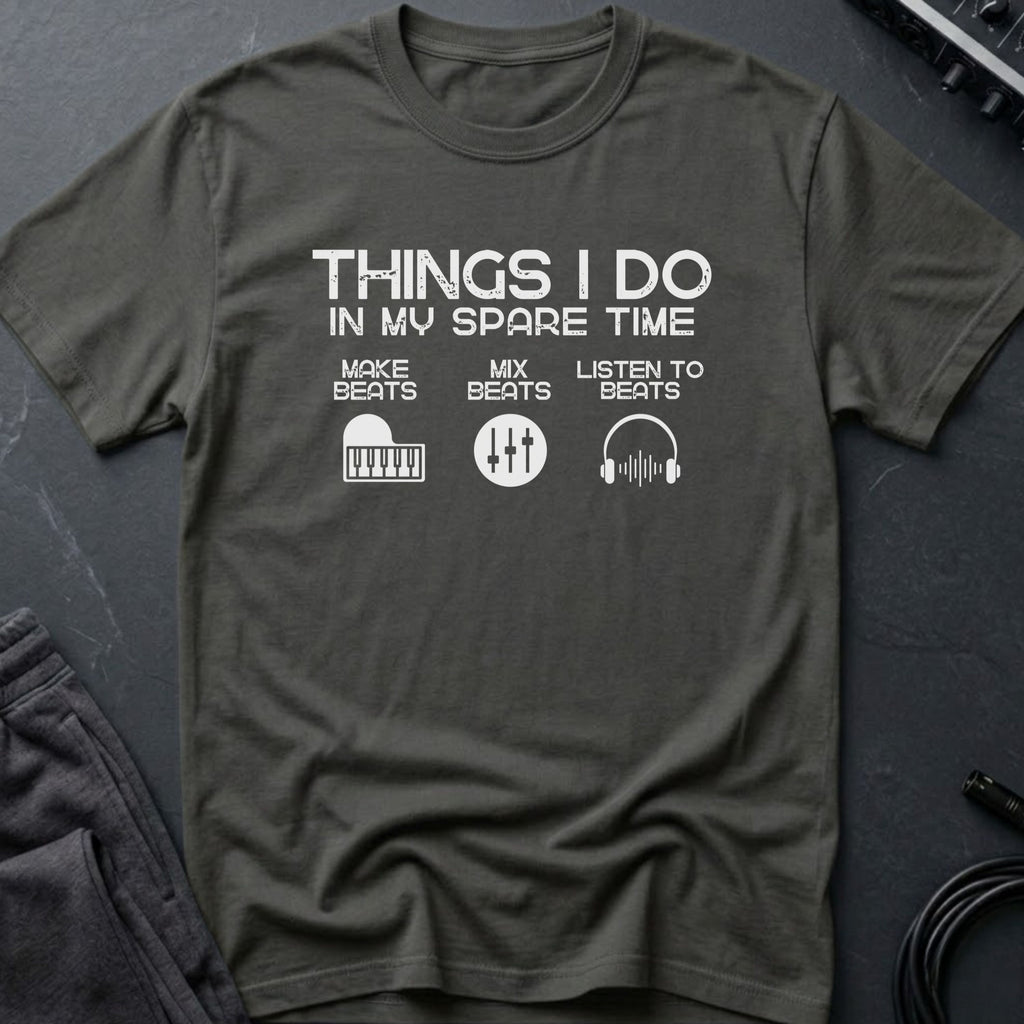Things I Do Music Producer T-Shirt