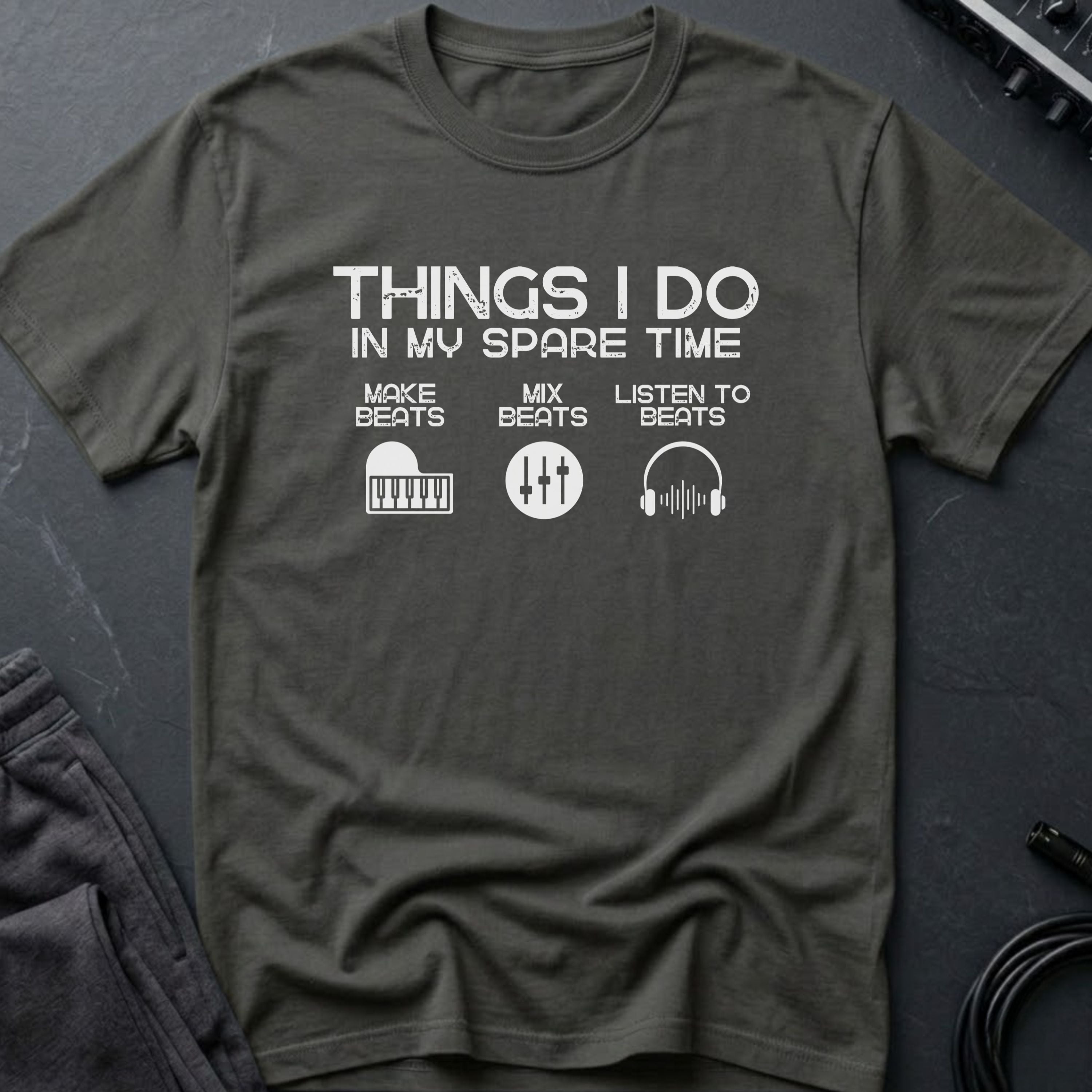 Things I Do Music Producer T-Shirt
