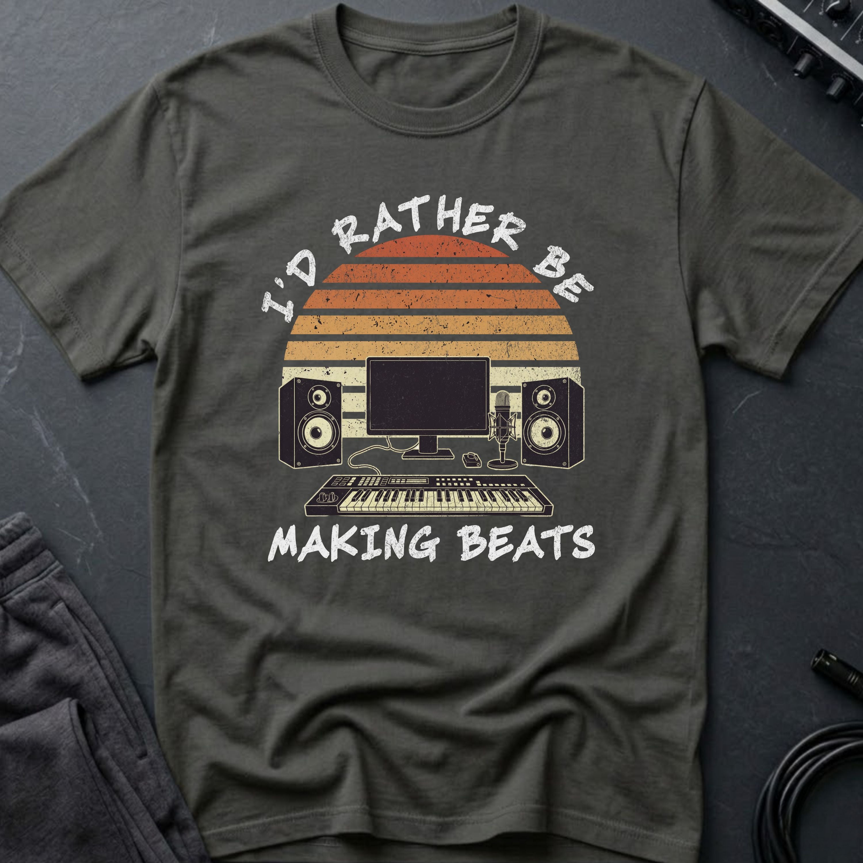 I'd Rather Be Making Beats T-Shirt