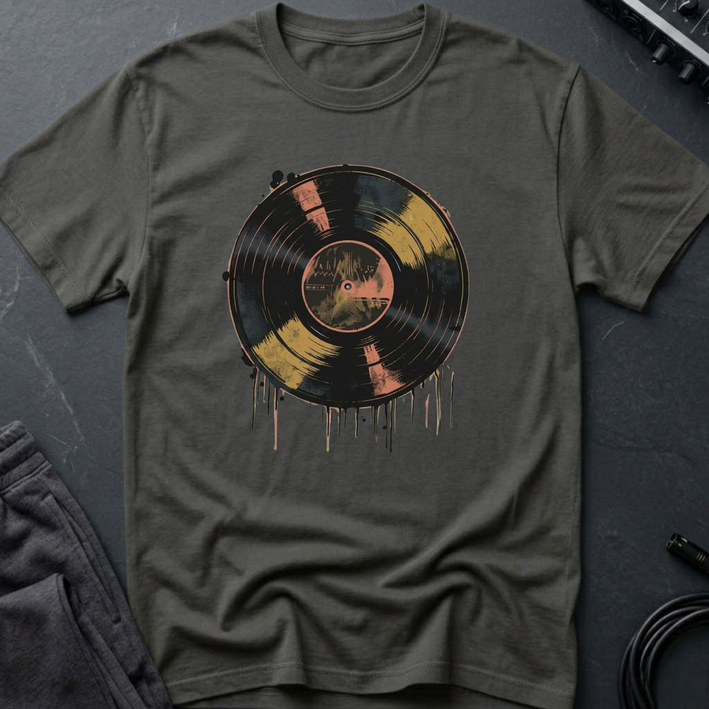 Colorful Vinyl Record T-shirt