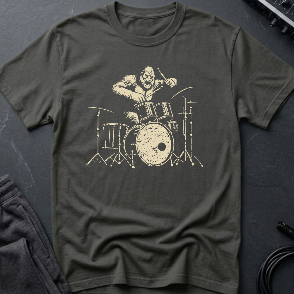 Sasquatch Drummer T-Shirt