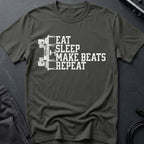 Eat, Sleep, Make Beats, Repeat T-Shirt