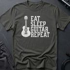Eat, Sleep, Guitar, Repeat T-Shirt