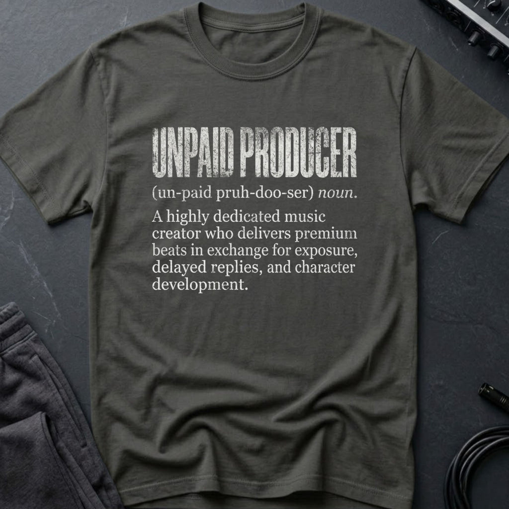 Unpaid Producer Definition T-Shirt