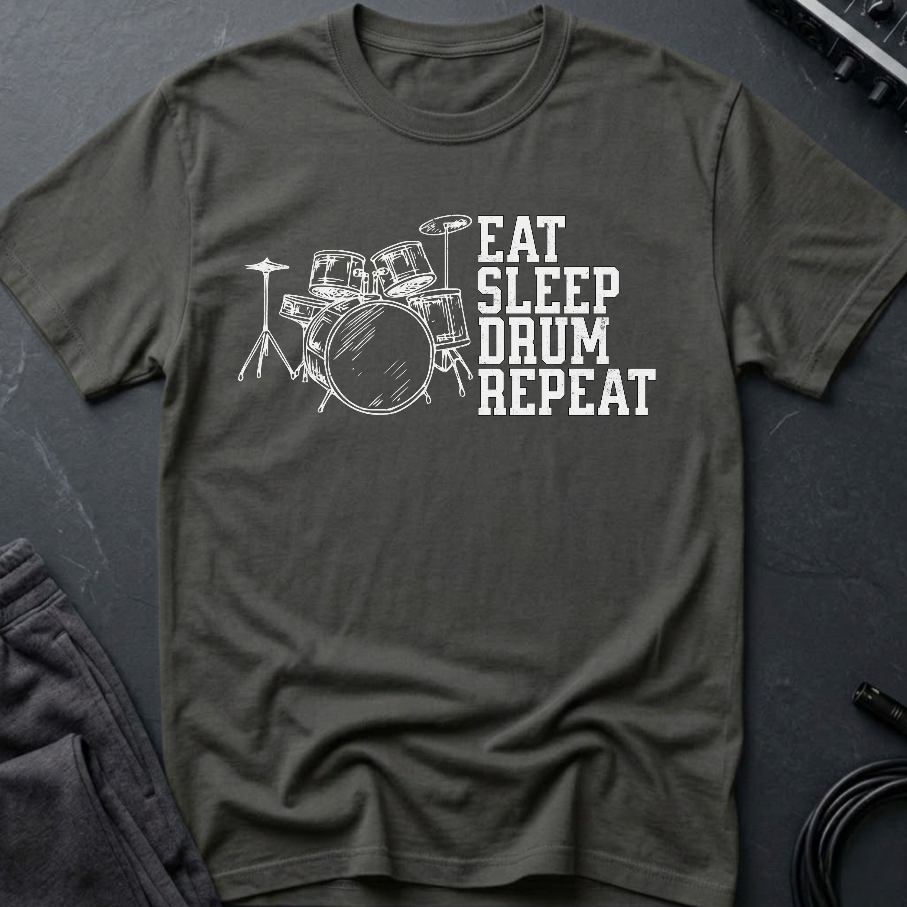 Eat, Sleep, Drum, Repeat T-Shirt