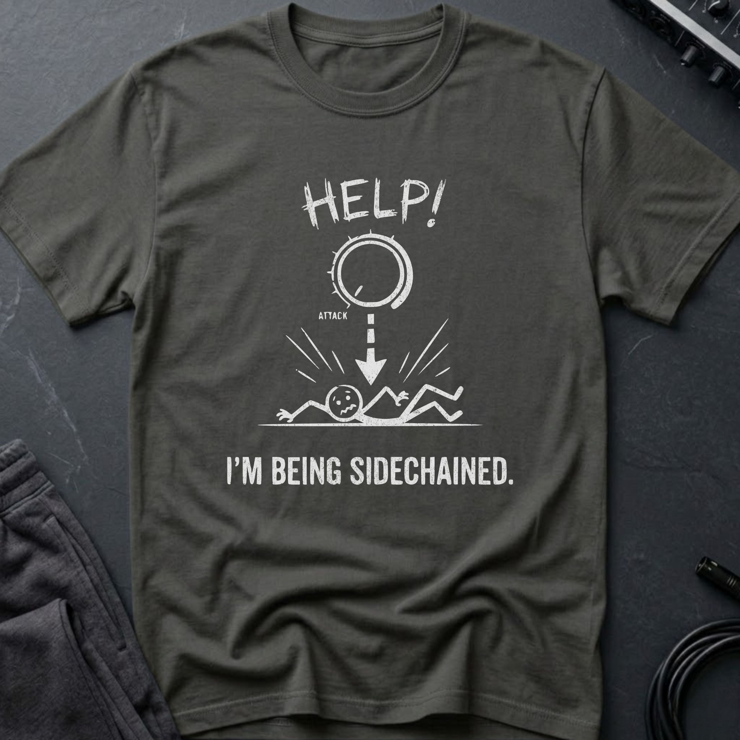 Help I'm Being Sidechained T-Shirt