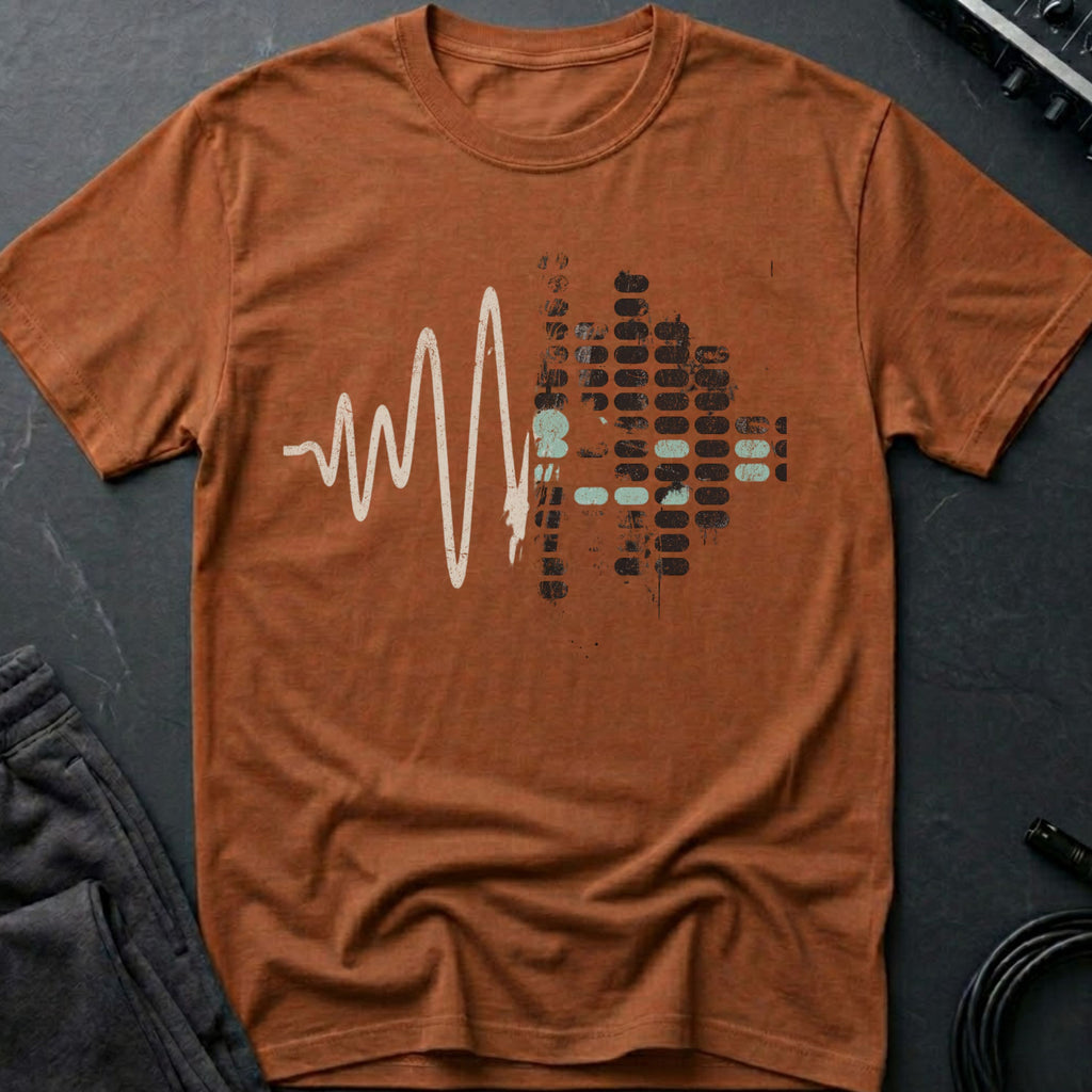 Morphing Audio Wave T-Shirt