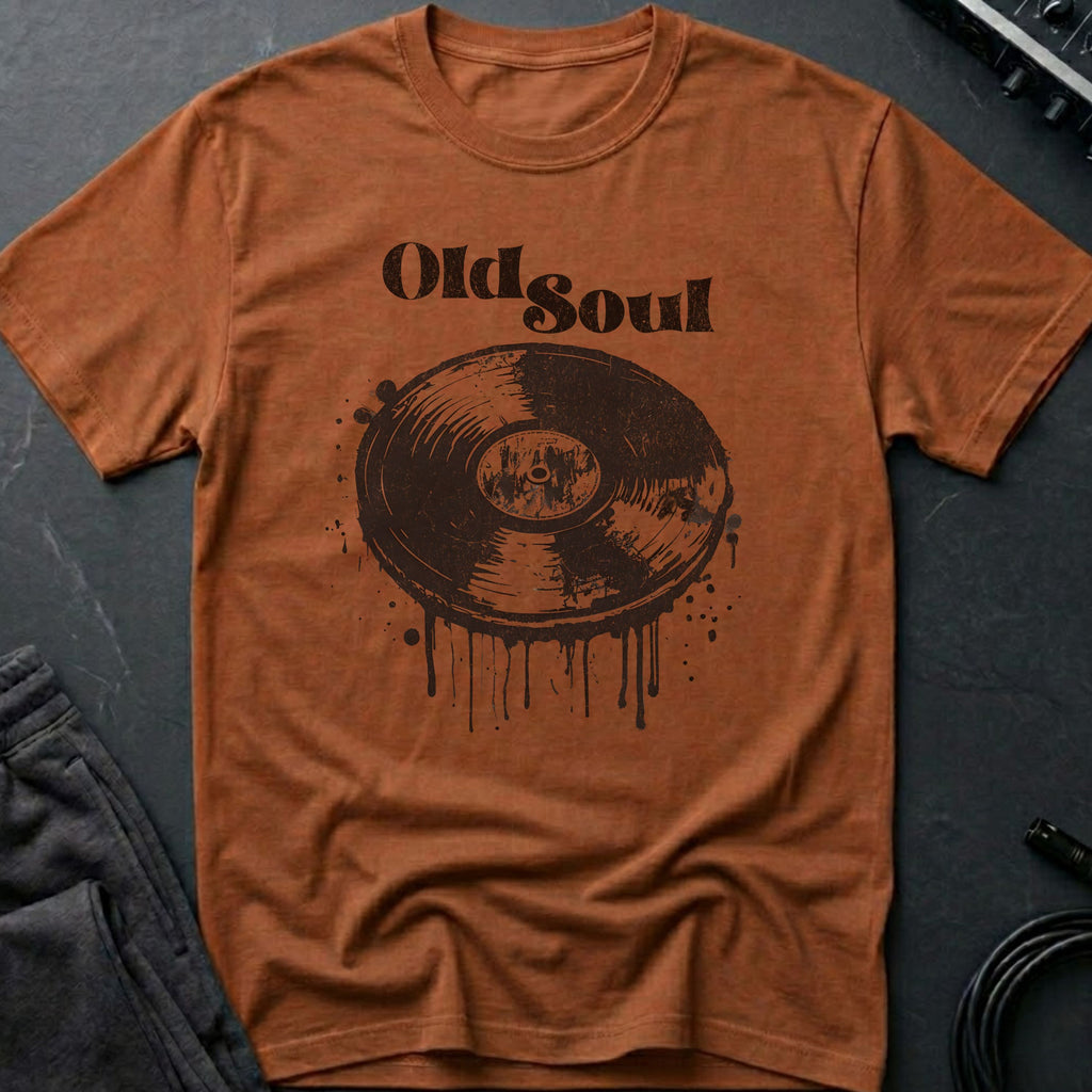 Old Soul Record Album T-Shirt