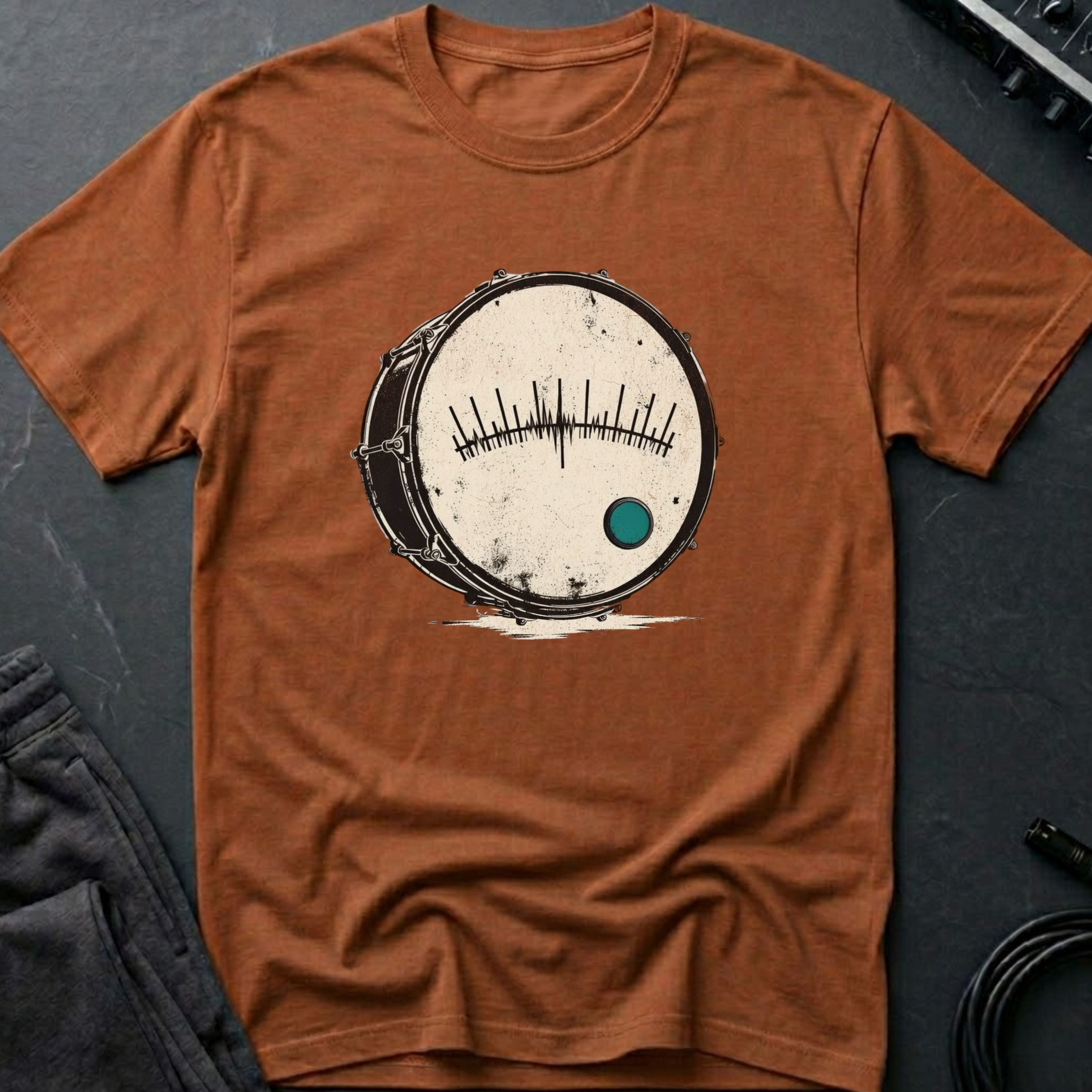 Abstract Kick Drum T-Shirt