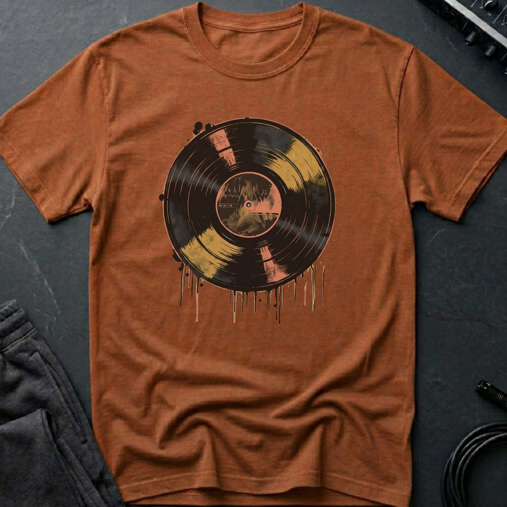 Colorful Vinyl Record T-shirt